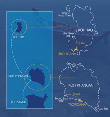 directions to tropicana resort